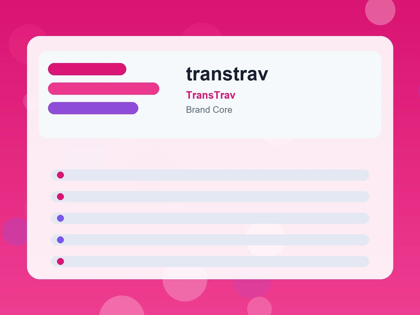 TransTrav transtrav guide visual