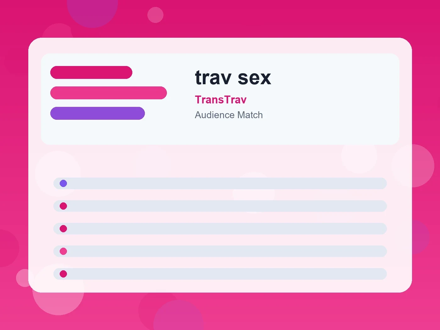 TransTrav trav sex guide visual