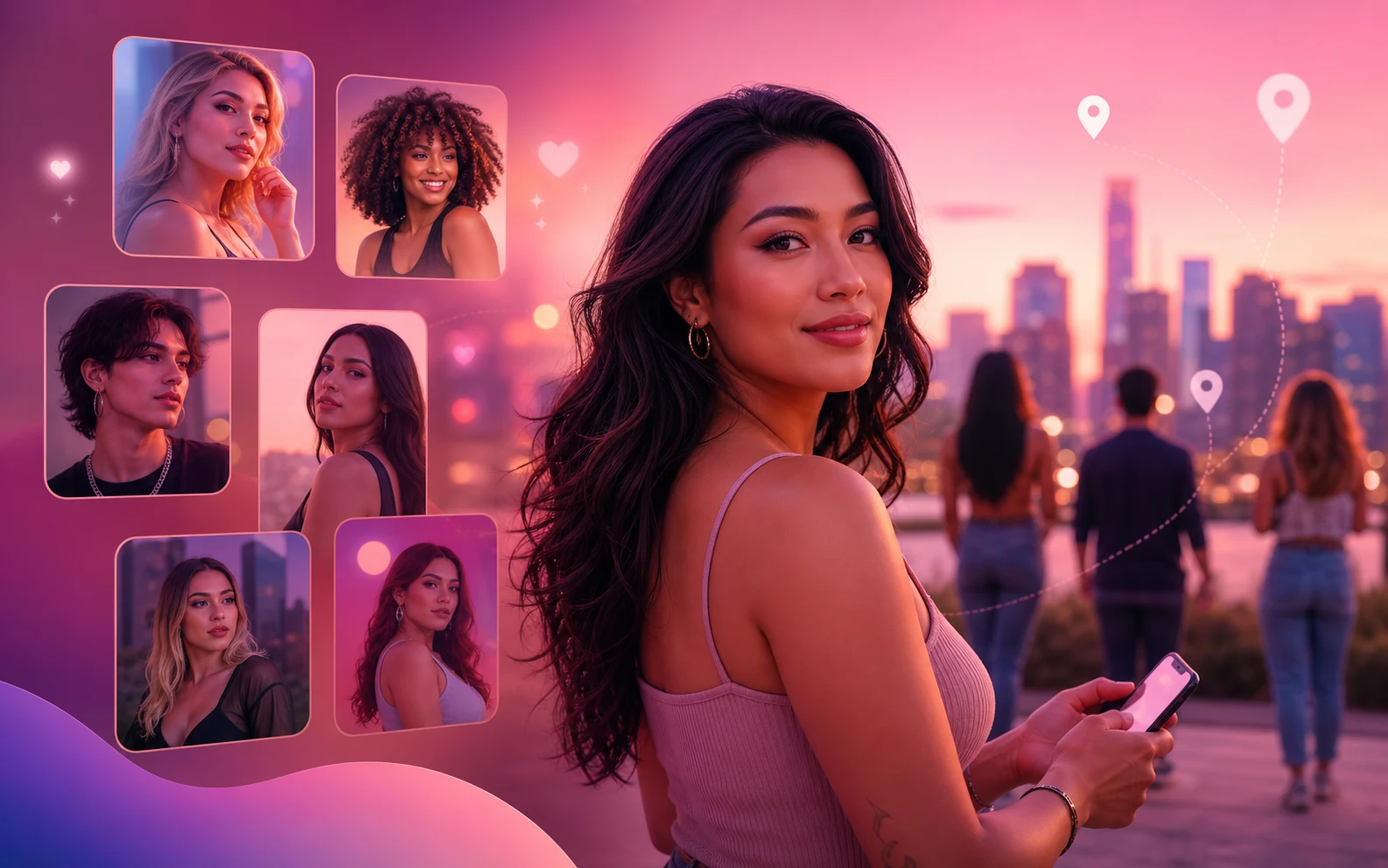 Inclusive trans dating and local social discovery